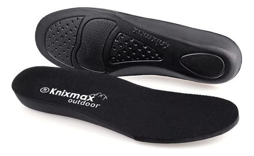 Knixmax Outdoor Men's Memory Foam Insole Plantar Fasciitis S