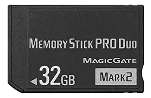Ms Memory Stick Pro Duo Mark2 De 32 Gb Para Psp 1000 2000