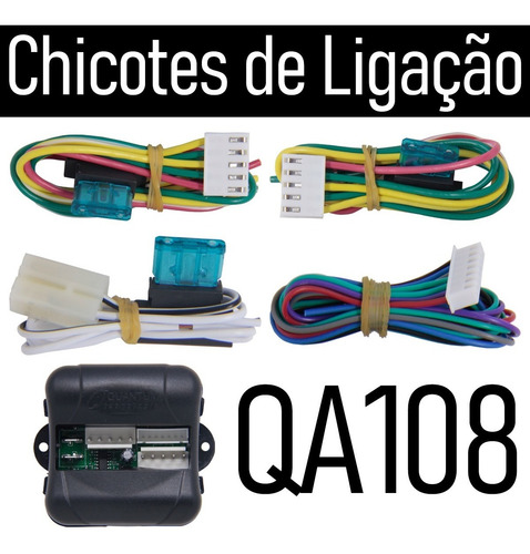Modulo Subida Vidro Elétrico Qa 108 Quantum 4 Portas Univers
