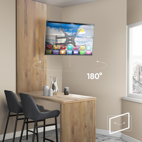 Soporte Pantalla De Tv Base Brazo Adecuado32 A 55 Pulgadas