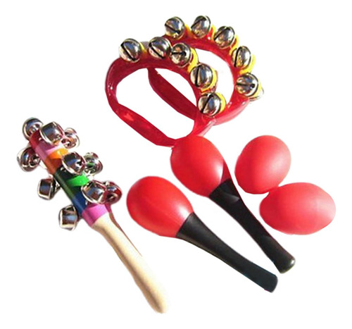 El Instrumento De Percusión Desarrolla Habilidades Rojo