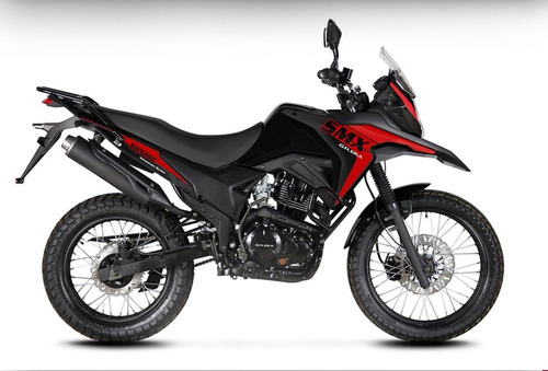 Imagen 2 de 11 de Gilera Smx 200 Adventure 0km 2022 Touring Skua Triax Texana