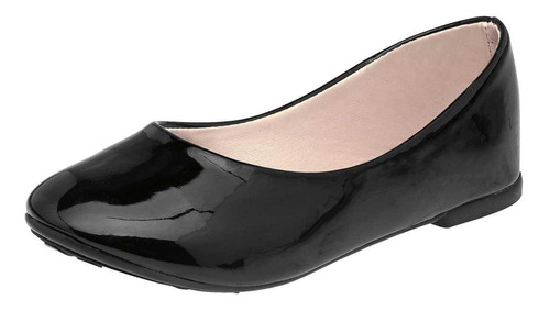 Sexy Girl Niña Balerina En Charol Color Negro Cod 98172-2