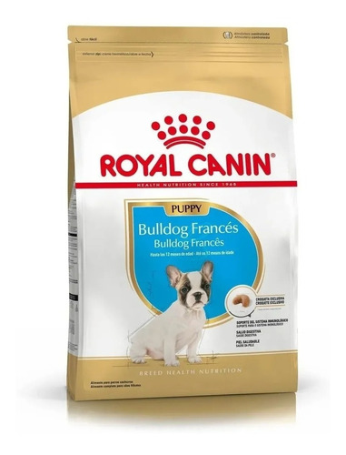 Royal Canin Bulldog Frances Junior 3 Kg Caba Nuska Mascotas