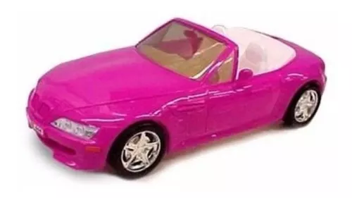 Carro Super Conversível Para Barbie Pink Grande 60 Cm Líder - R$ 238,42