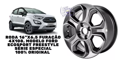 JOGO DE 4 RODAS ARO 15 ORIGINAL FORD, KA FREESTYLE FIESTA ECOSPORT