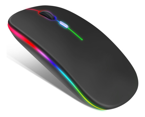 Kit Mouse Sem Fio Usb Recarregável Mouse Pad Antiderrapante