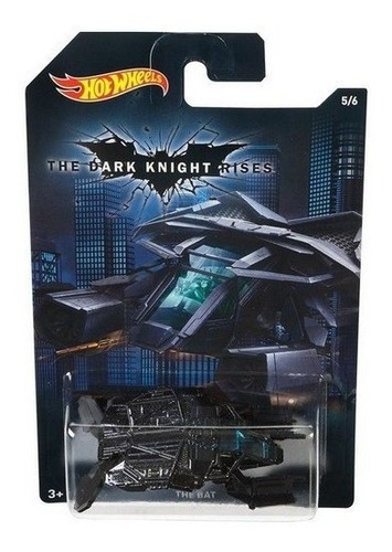 Batman The Bat Dark Knight Rises Retro Hot Wheels - 1/64