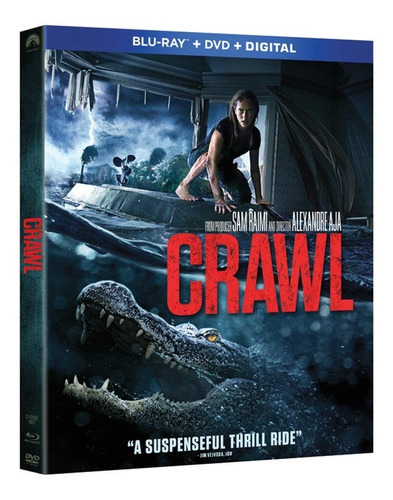 Blu-ray + Dvd Crawl / Infierno En La Tormenta