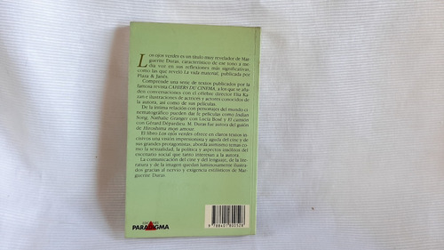 Los Ojos Verdes Marguerite Duras Paradigma