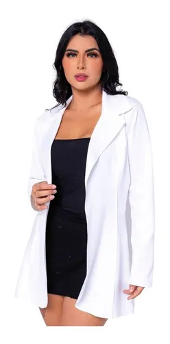 Sobretudo branco cheap feminino