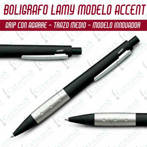 Boligrafo Marca Lamy Modelo Accent Local Microcentro
