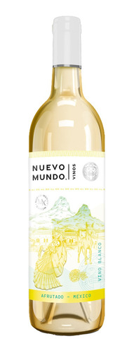 Vino Blanco Afrutado Y Dulce Nuevo Mundo Blend 750ml