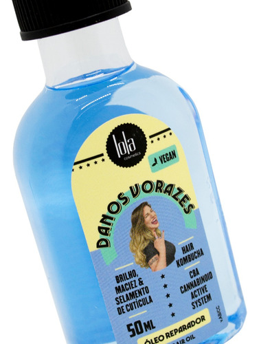 Lola Danos Vorazes Oleo Serum Reparador Cabello Dañado 3c