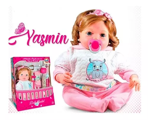 Boneca Bebe Reborn Yasmin - Menina Realista Promoção Barato