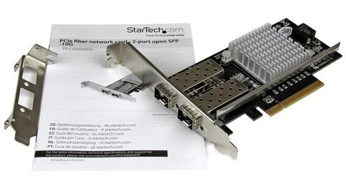 Tarjeta Pci Express De Red Startech De Fibra De 10gbit/s