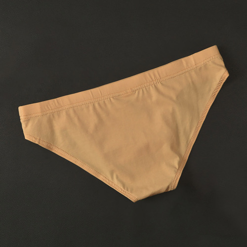 Ropa Interior Trigonum Cómoda De Color Liso De Cintura Baja