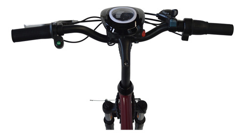 Bicicleta Elétrica Biobike Style Basic Aro 26'' | Cor Bordô