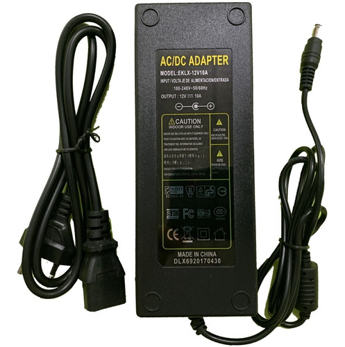 Ac Adapter Fonte 12v 10a 120w Itx / Atx 