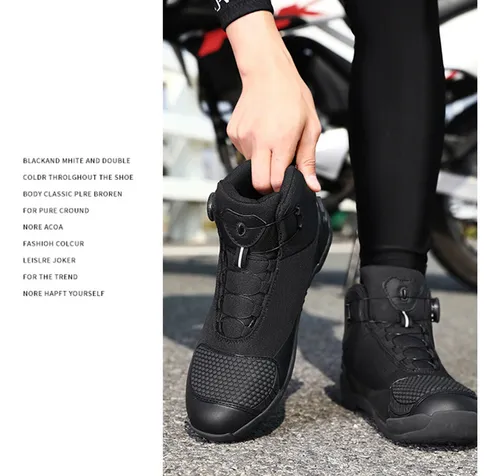 Botas Motociclista Impermeables - Transpirables, Unisex,