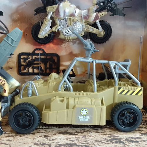 Boneco Militar Tipo Comandos Em Ação Gi Joe Hidroavião Bugre