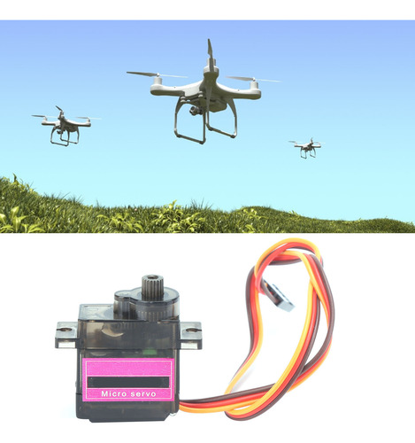 Kit Servomotor Engranaje Metálico Juguete Conntrol Remoto