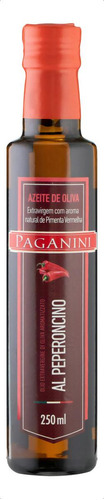 Azeite de Oliva Extra Virgem Italiano Pimenta-Vermelha Paganini Vidro 250ml