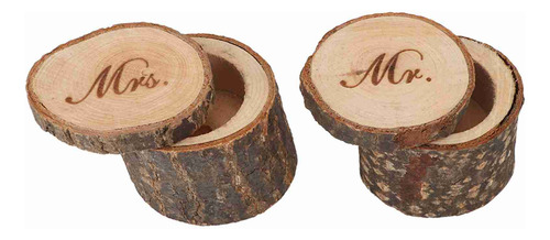 Contenedor Retro De Madera Para Bodas, Soporte Único Para Jo