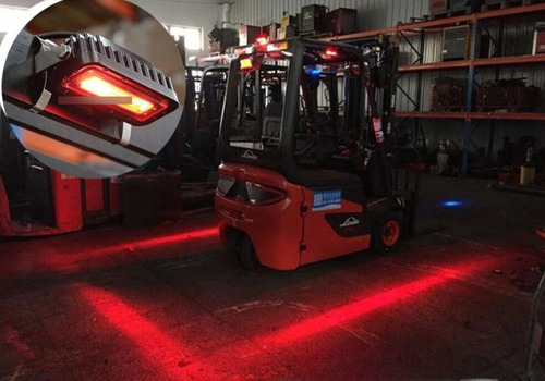 Faro Led Rojo Luz Lineal Montacargas Luz De Seguridad 1 Pz