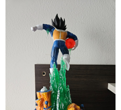 Vegeta Con Esfera Del Dragón (escena Namek) - Dragon Ball Z