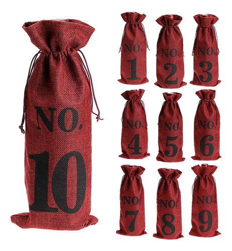 1 A 10 Sacos De Vinho De Estopa, Degustação De Vinhos Às Ceg