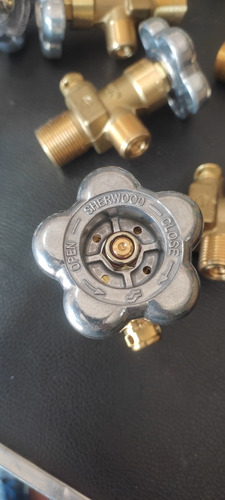 Válvula 3/4 Para Cilindro Co2 Sherwood