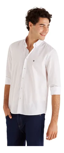 Camisa blanca sport hombre new arrivals