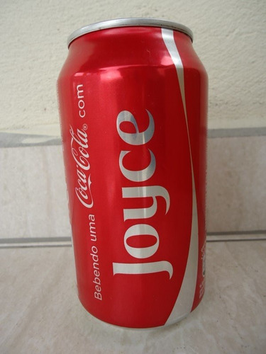 Lata Coca Cola Vazia Com Nome - Joyce (Usado)