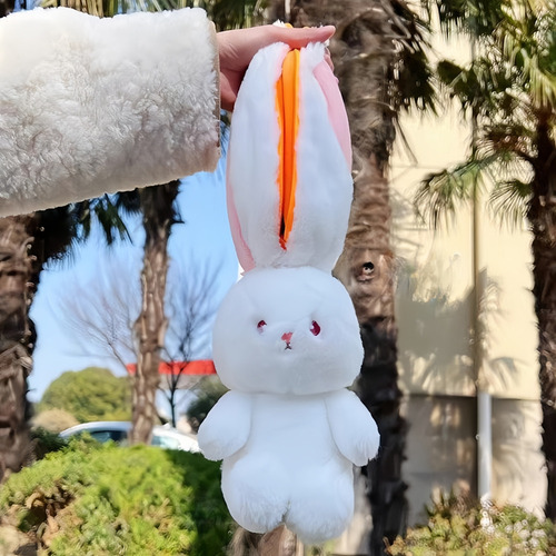 Conejo De Zanahoria O Conejo Fresa De 35 Cm, Juguetes De Pel
