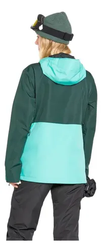 Campera Snow Mujer Volcom Anorak Ashfield Nieve