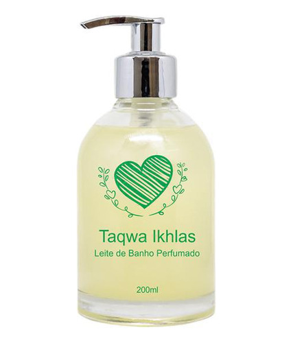 Leite Perfumado Para Banho Taqwa Ikhlas 200ml