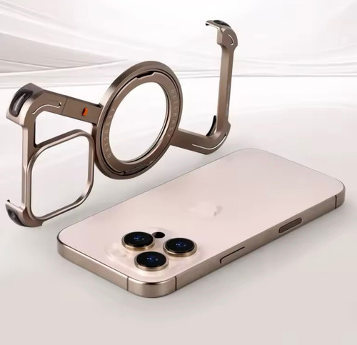 Capa Lançamento Para iPhone 16 Pro, Max Alumínio Moldura