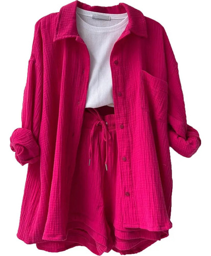 Conjunto De 2 Piezas Y Algodón Para Mujer, Ropa + Pantalones