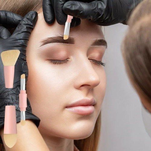 Li Brocha De Maquillaje La Herramienta De Belleza 4 En 1,
