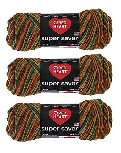 Compra A Granel: Hilo  Super Saver (paquete De 3) Otoño E300