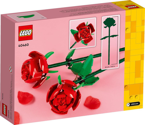 Lego Creator Rosas Botanical 40460 - Piezas 120pzs / Diverti