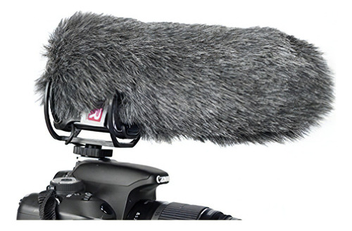 Rycote Mini Windjammer Para Rode Videomic Pro Con Suspensio