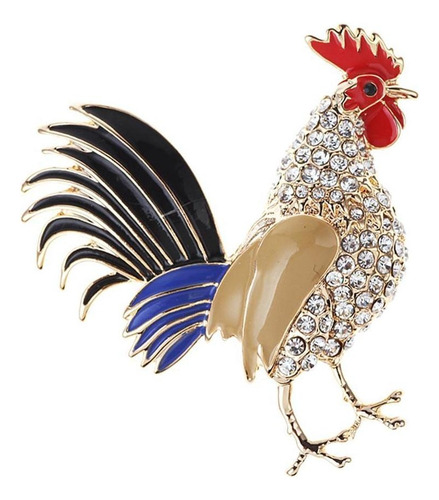 Pin De Broche De Animal De Gallo Para Tu Ropa, , Gorro, Etc