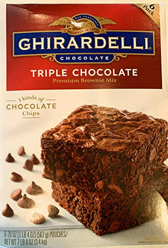 Mezcla De Brownie De Triple Chocolate Ghirardelli