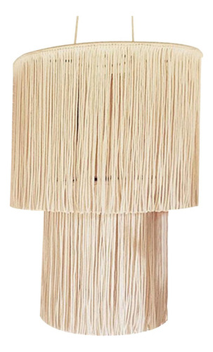 Pantalla De Lámpara De Macramé, Pantalla Tejida 30cmx70cm