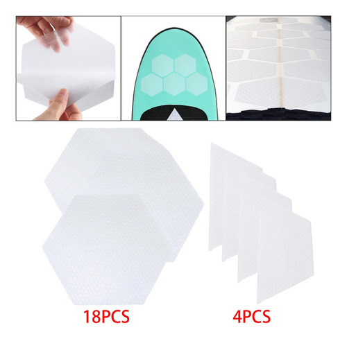 Almohadillas Hexagonales Adhesivas Para Tablas De Surf