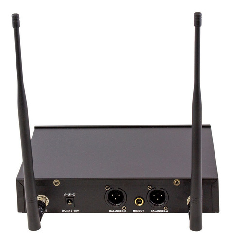 Micrófono Inalámbrico Doble De Mano Uhf