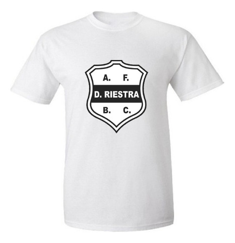 Remera Unisex Deportivo Riestra Escudo Futbol Argentina