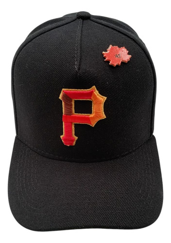 Gorra Ajustable Equipos Estilo Mlb Limitada Pin Premium Moda Black Pirates Medida Ùnica Ajustable Lisa